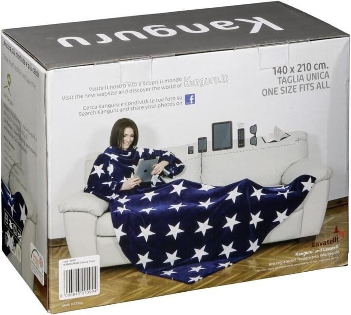 Productafbeelding Kanguru Deluxe sterren (140 x 210 cm)