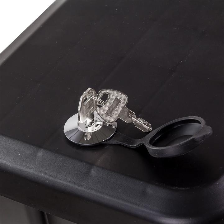 Produktbild Dema PKW Anhänger universal Deichselbox DDB25 schwarz max. für 100 kg + 2 Schlüssel