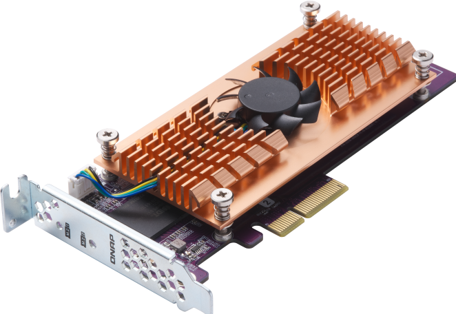 Actual product image QNAP DUAL M.2 SQM2-2P-244A
