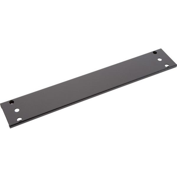 Hager Front-/Rückblende, Serverschrank Zubehör, Schwarz