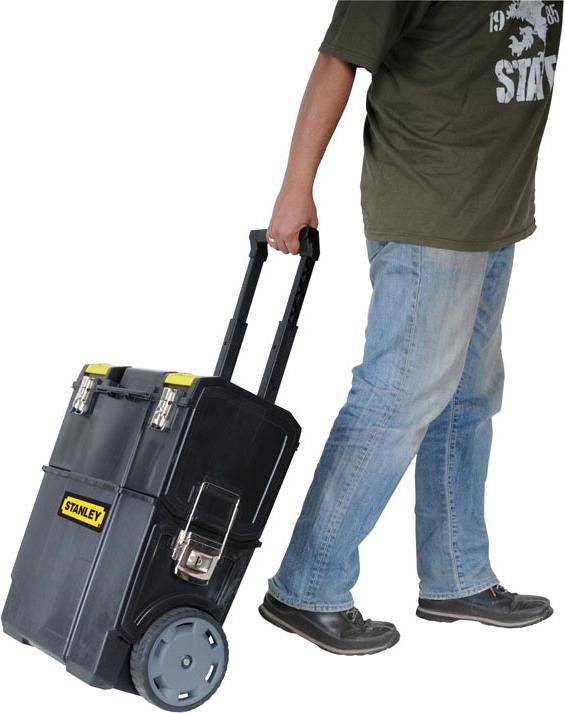Produktbild Stanley Mobile Workcenter mit abnehmbarer Werkzeugbox ohne Organizer