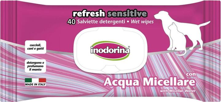 Image du produit Inodorina Refresh Sensitive (Lingettes nettoyantes pour le visage)