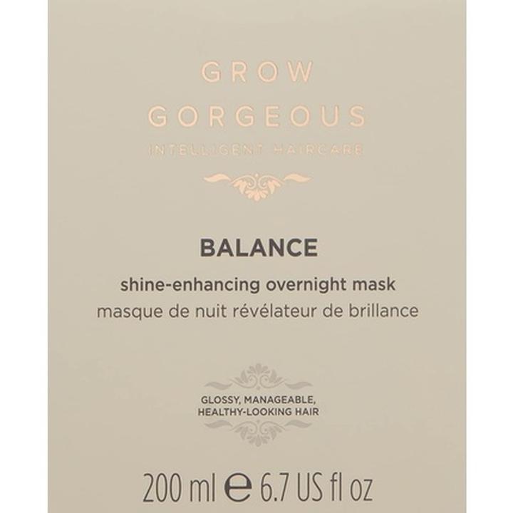Actual product image Grow Gorgeous Balance Shine-Enhancing Overnight Mask (200 ml)