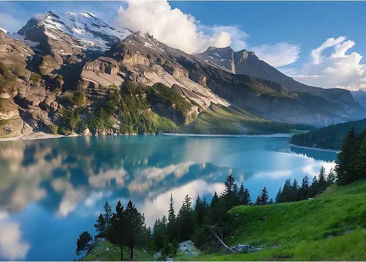 Actual product image Ravensburger Lac d'Oeschinen (1000 pieces)