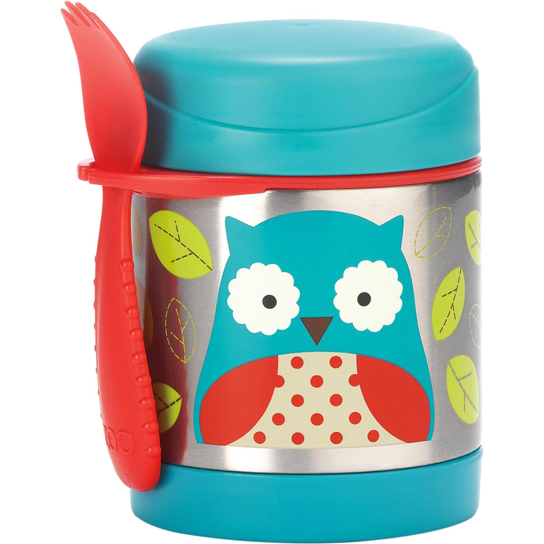 Skiphop Owl, Vorratsbehälter, Blau, Rot