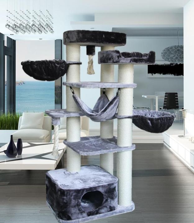 Produktbild Pet Homes Miami Beach (180 cm, Beige, Grau)