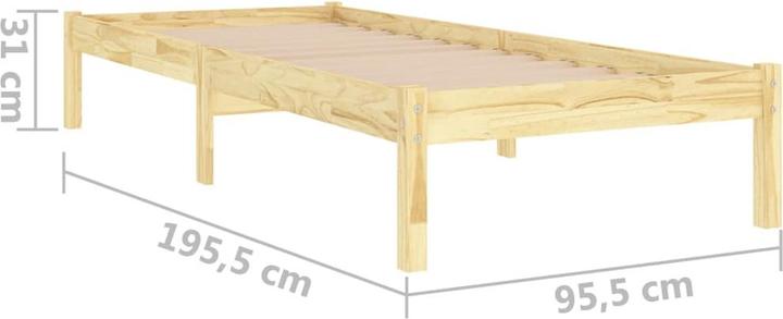 Actual product image vidaXL Edy (90 x 190 cm)