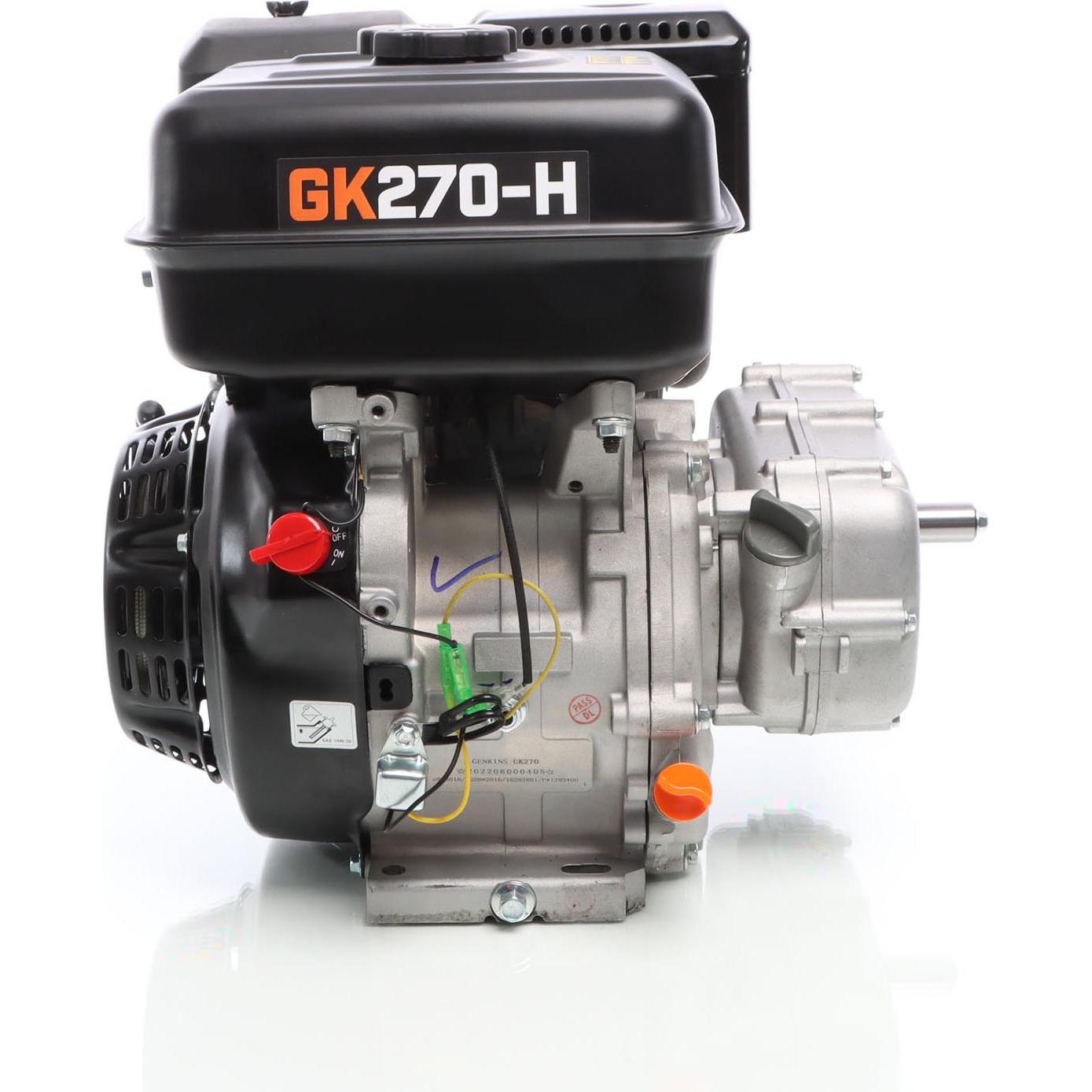 Wiltec XPOtool GK270 Benzinmotor 5kW (9 PS) Ölbadkupplung 25mm Welle Seilzugstart Kart