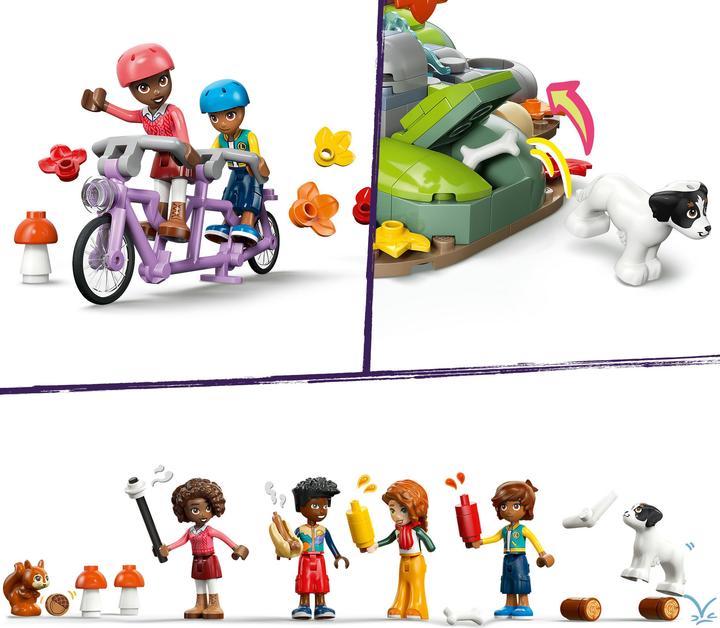 Produktbild LEGO Gemütliche Hütte im Herbstwald (42705, LEGO Friends)