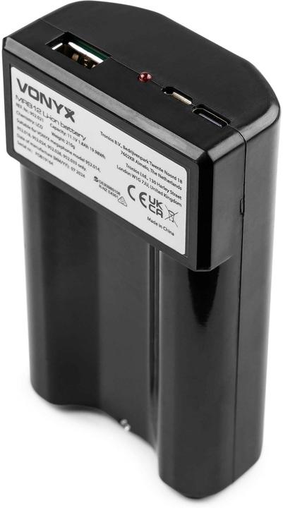 Immagine prodotto Vonyx Akku Pack MRB12, Zubehörtyp Lautsprecher: Akku