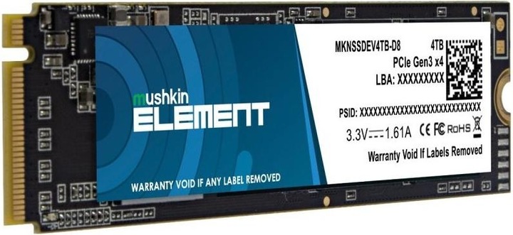 Produktbild Mushkin Element (4000 GB, 2.5")