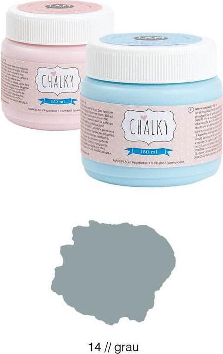 Produktbild I Am Creative Kreidefarbe (Grau, 150 ml)