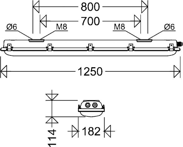 Produktbild Schuch nD867 12L60/1/4 EX-LED-Notleuchte