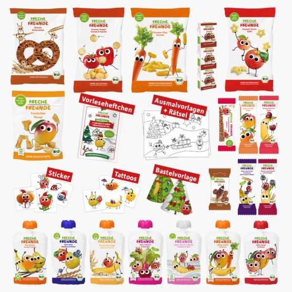 Actual product image Freche Freunde Advent calendar 2024 (1063 g)