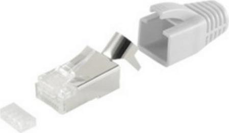 Produktbild Shiverpeaks BS72067-10GR Drahtverbinder RJ-45 Grau (CAT7a)