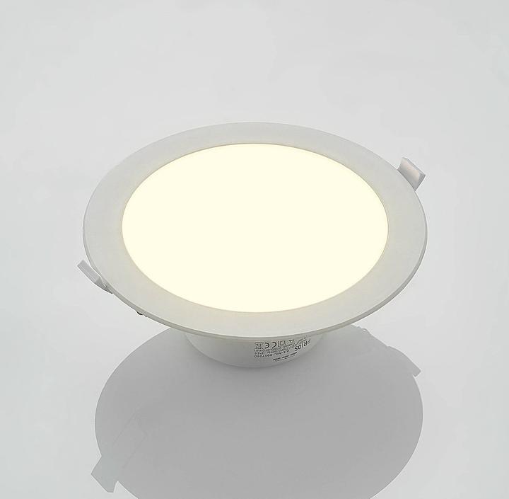Produktbild Prios Rida LED-Einbaustrahler, CCT, 22,5 cm, 30 W (2900 lm)