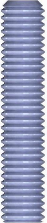 Reisser Threaded rods, DIN 975, M 20, 100 cm, steel, galvanised, blue passivated, packed a 5