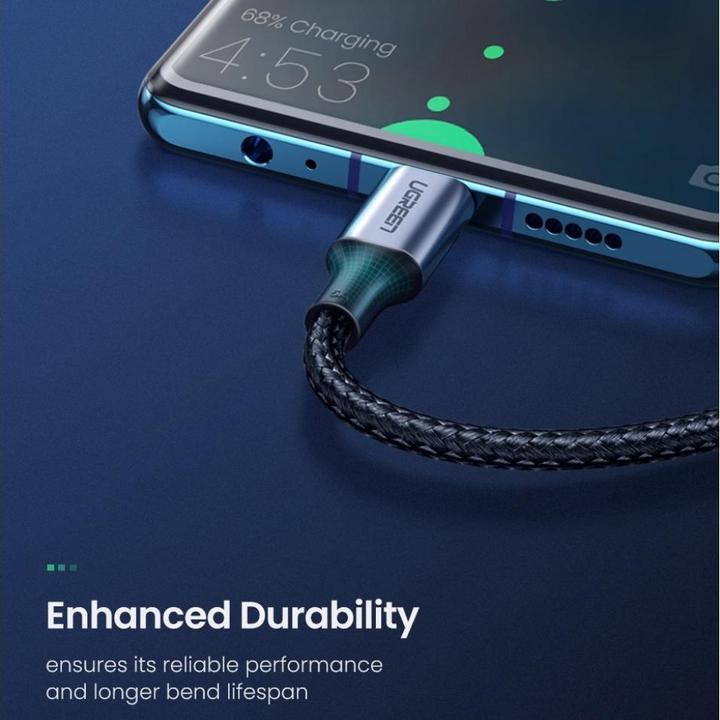 Image du produit Ugreen Câble de charge en nylon titane (2 m, USB 2.0)