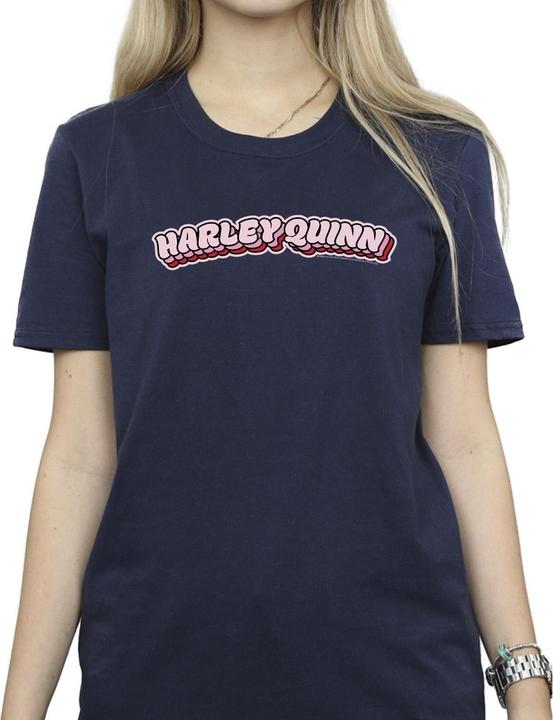 Produktbild Batman Harley Quinn Logo Baumwolle Boyfriend TShirt (XL)