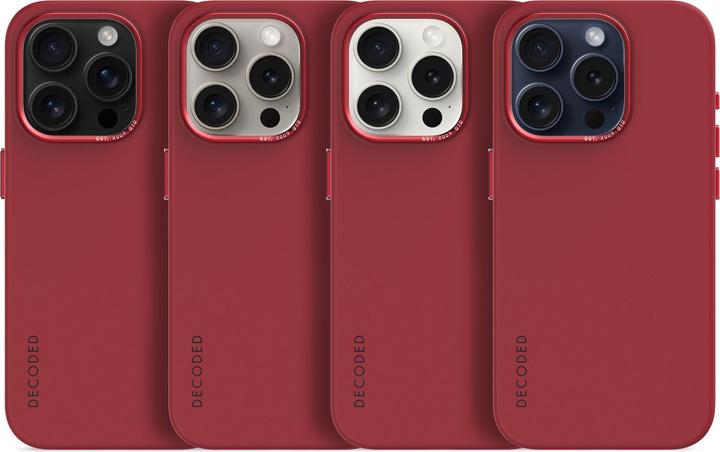 Actual product image Decoded Antimicrobial, silicone series (Apple iPhone 15 Pro Max)