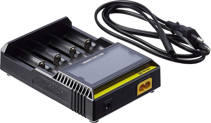 Immagine prodotto Nitecore Digicharger D4EU - Versione UE (1 pz., C, AAA, RCR123A, AA, Caricabatterie senza batteria)