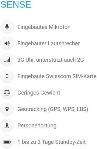 Actual product image Smartwatcher Sense