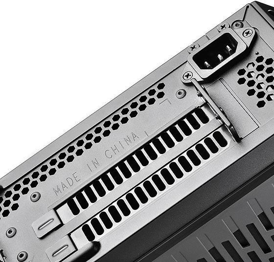Actual product image Silverstone SST-ML08B-H w/ Handle ITX (Mini-ITX)
