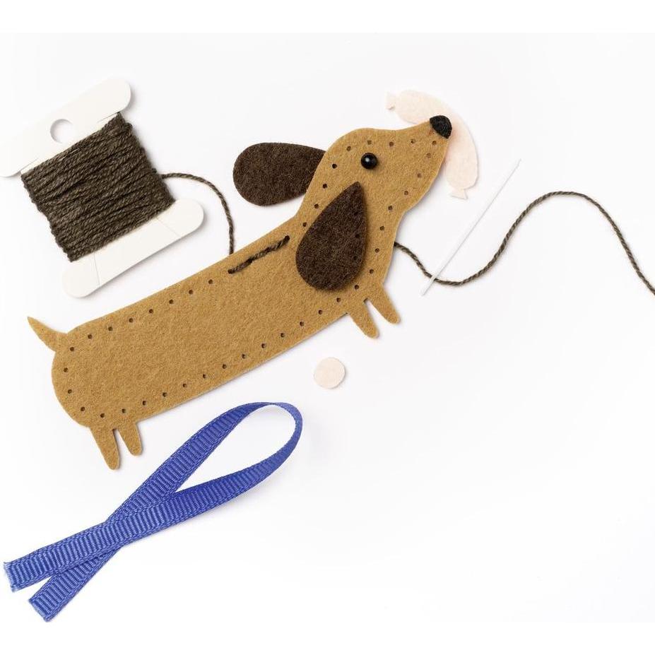 Folia Mini Filzinies, 12 tlg., DACKEL (52921)