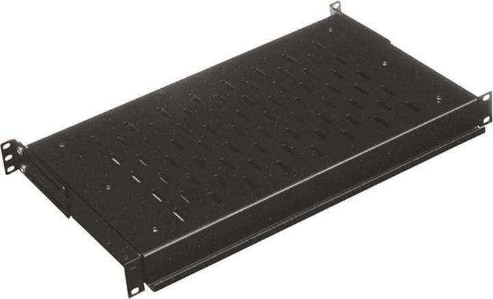 Conteg 19"-Fachboden ausziehbar, 435 x 450 mm, 25kg