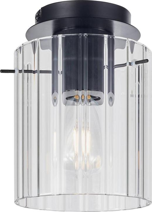 Produktbild Lucande Eirian Deckenleuchte Clear/Black (E27)