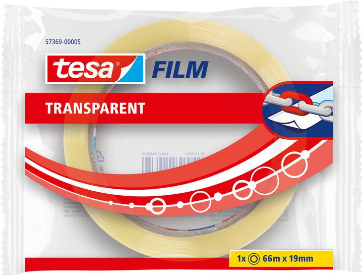 tesa tesafilm 1x TRANSPARENT Klebeband (19 mm)