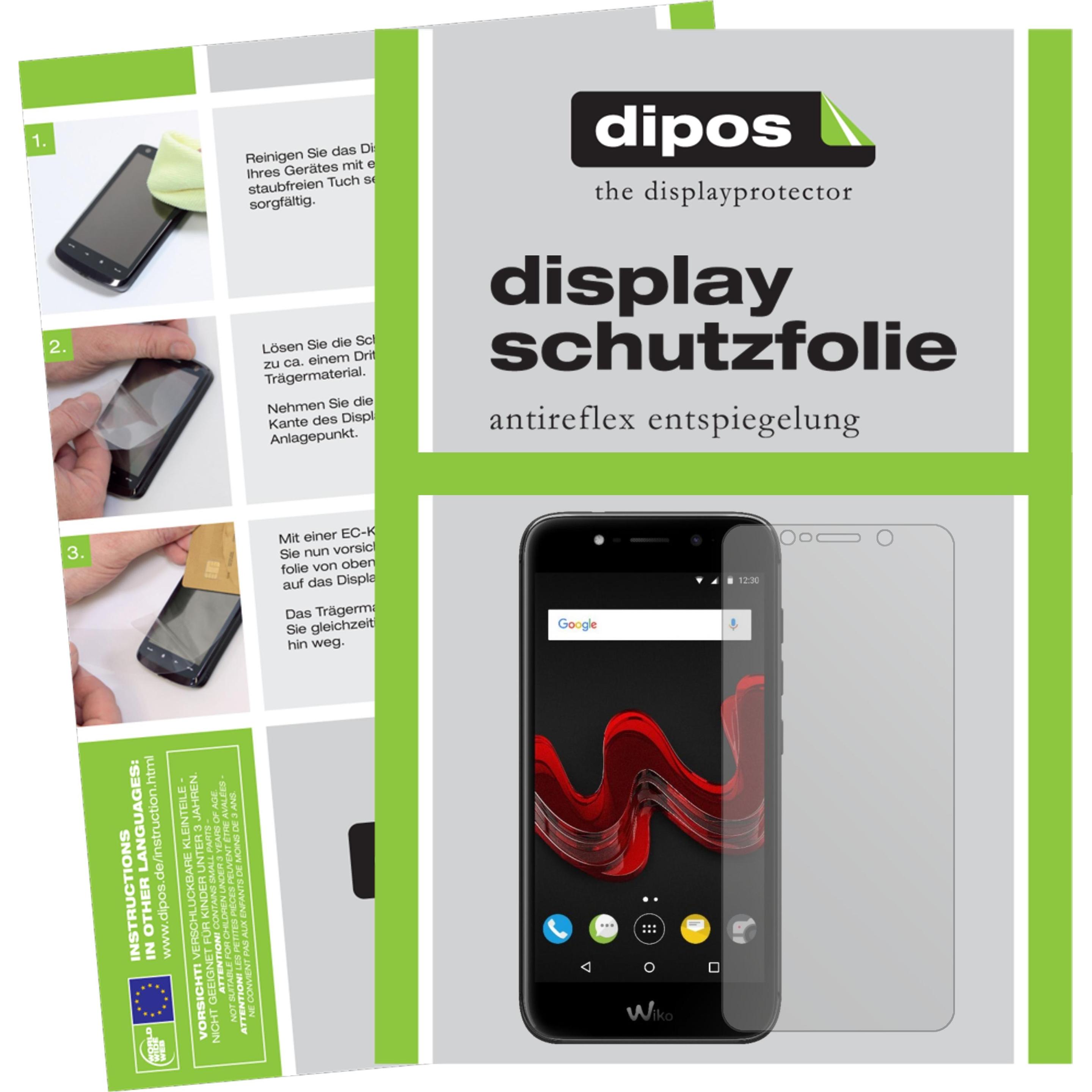 Dipos Displayschutzfolie Antireflex (6 Stück, Wiko WIM Lite), Smartphone Schutzfolie, Transparent