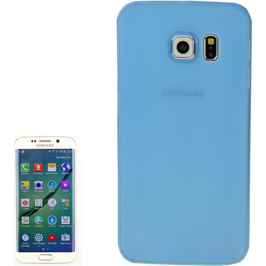 Thumbnail - König Design Schutzhülle Case Ultra Dünn 0,3mm für Handy Samsung Galaxy S6 Edge Blau (Samsung Galaxy S6 Edge), Smartphon...
