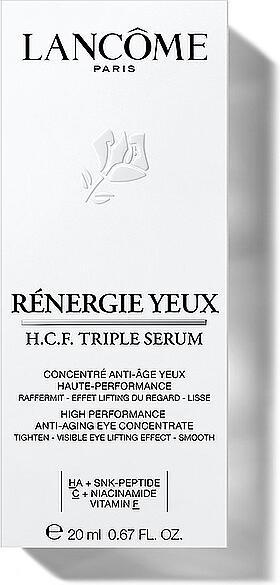 Actual product image Lancôme Rénergie Triple Eye Serum (Eye care serum, 20 ml, Day + Night)