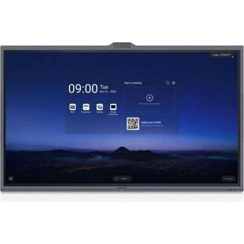 Maxhub View Pro series 86" All-in-one Conference IFP 4K Flat Panel UHD (3840 x 2160 Pixel, 86"), Digital Signage, Schwar...