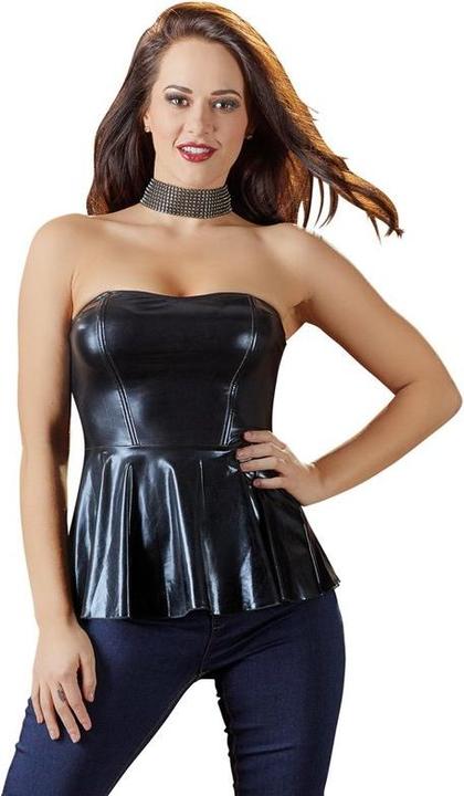 Produktbild Cottelli Collection Wetlook-Top (S)