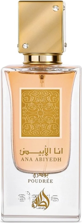 Image du produit Lattafa Perfumes Ana Abiyedh I am White Poudree by Eau De Parfum Spray (Unisex) 60 ml (Eau de parfum, 60 ml)