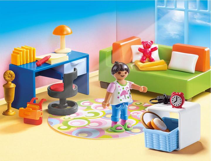 Image du produit Playmobil Chambre de jeunes (70209, Maison de poupée Playmobil)