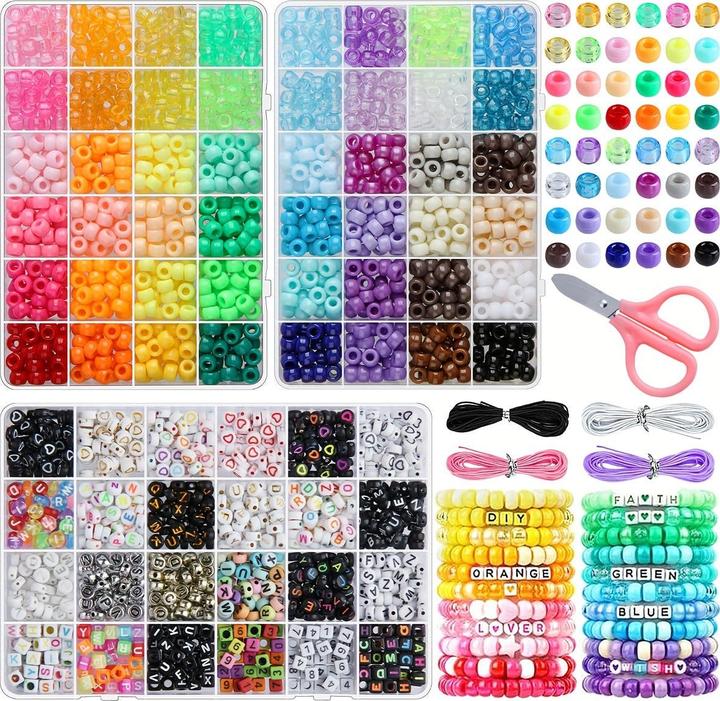 Produktbild Activity Board 48 Farbe Pony Regenbogen Kandy Perlen