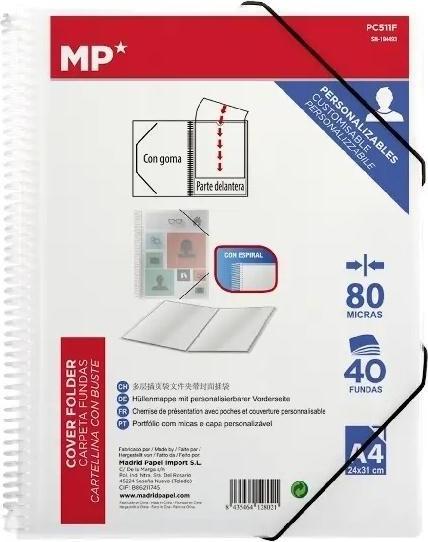 Produktbild Main paper A4-Spiralordner mit 40 elastischen T-Shirts (A4, 1 x)