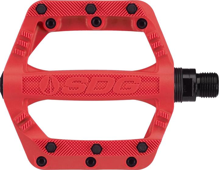Produktbild Sdg Slater Jr. Plattform-Pedal, 90x90mm, red