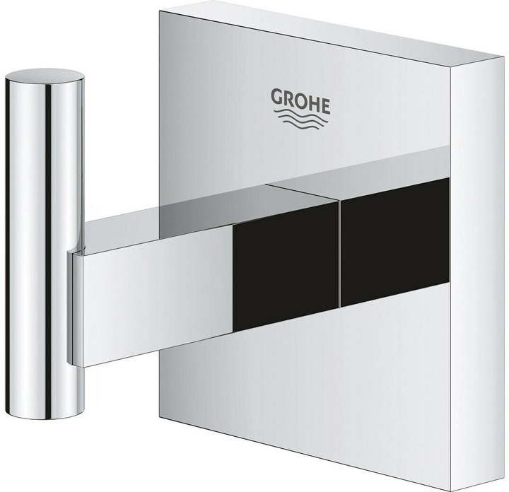 Actual product image Grohe Start Cube QuickFix bathrobe hooks