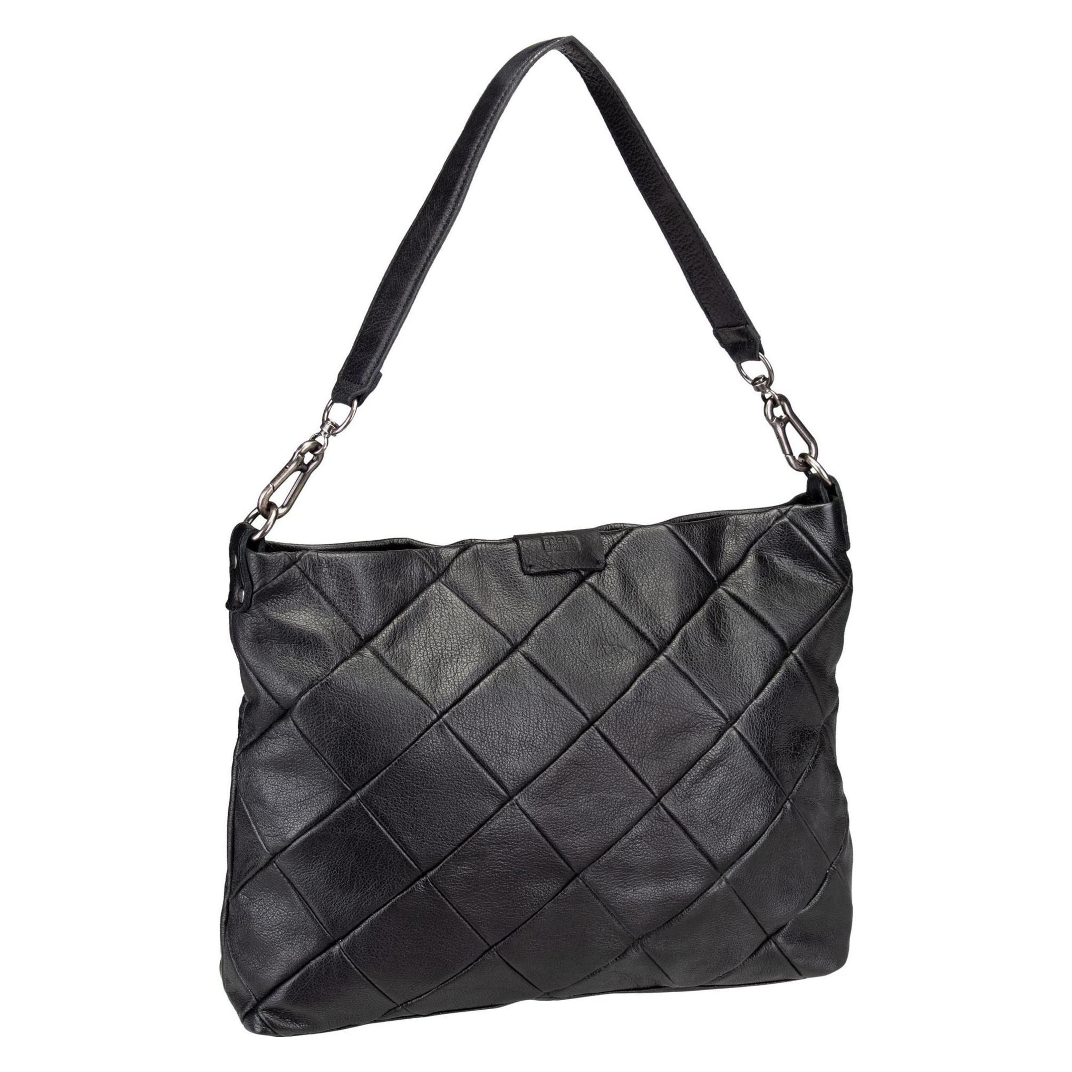 FredsBruder, Damen, Handtasche, Umhängetasche Check My Bag 283-3711, Schwarz