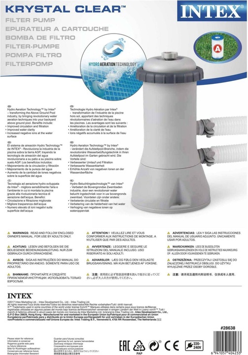 Produktbild Intex Krystal Clear