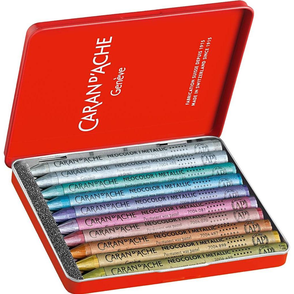 Caran d'Ache, Pastelli, CARAN D’ACHE Neocolor I Crayons (10x)