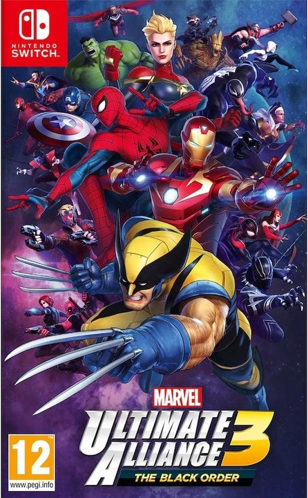Nintendo Marvel Ultimate Alliance 3: The Black Order (Switch, Switch Lite, Switch OLED, EN)