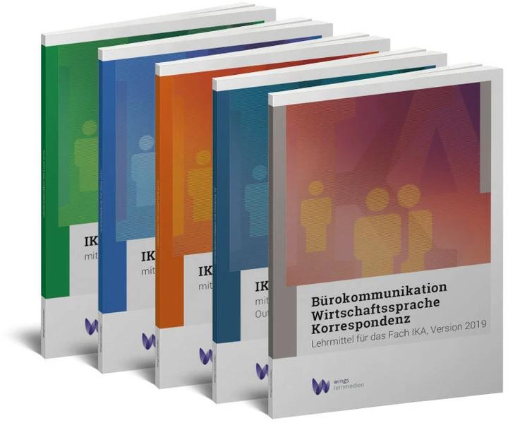 Produktbild Wings Lernmedien Bürokommunikation, Wirtschaftssprache und Korrespondenz (Deutsch, Esther Wyss, Lalita Wild, Wings Lernmedien AG, 2020)