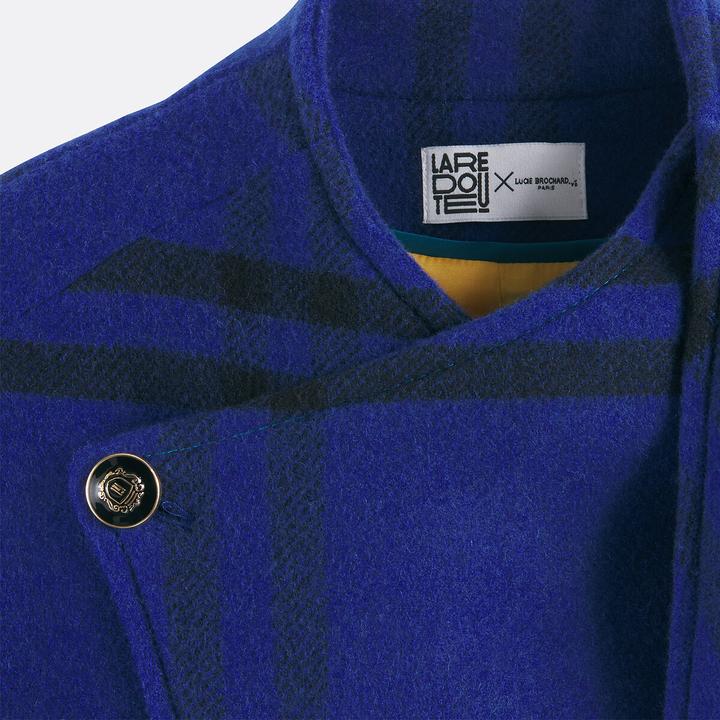 Immagine prodotto H.A.D. Karierter Schal-Mantel