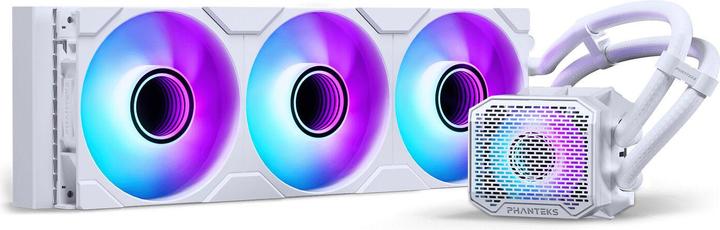 Actual product image Phanteks Glacier One 360M25 Gen2 DRGB AiO water cooling - 360 mm, white