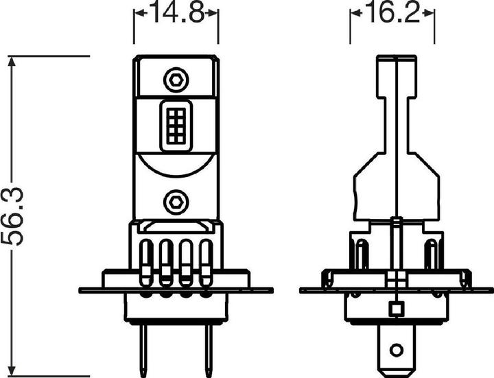 Actual product image Osram LEDriving HL Easy Gen (H7)